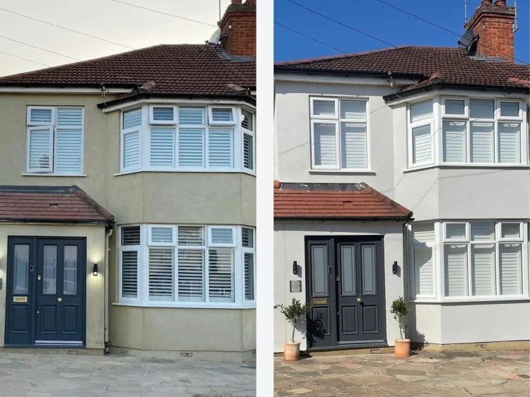 Exterior Painting work by Budgetwise Property Maintenance