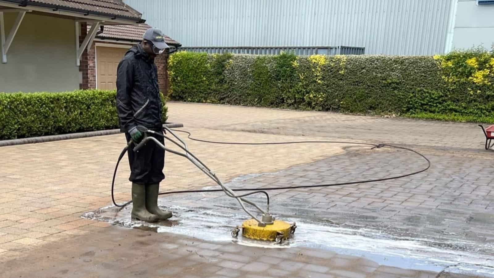 Jet Washing example 3