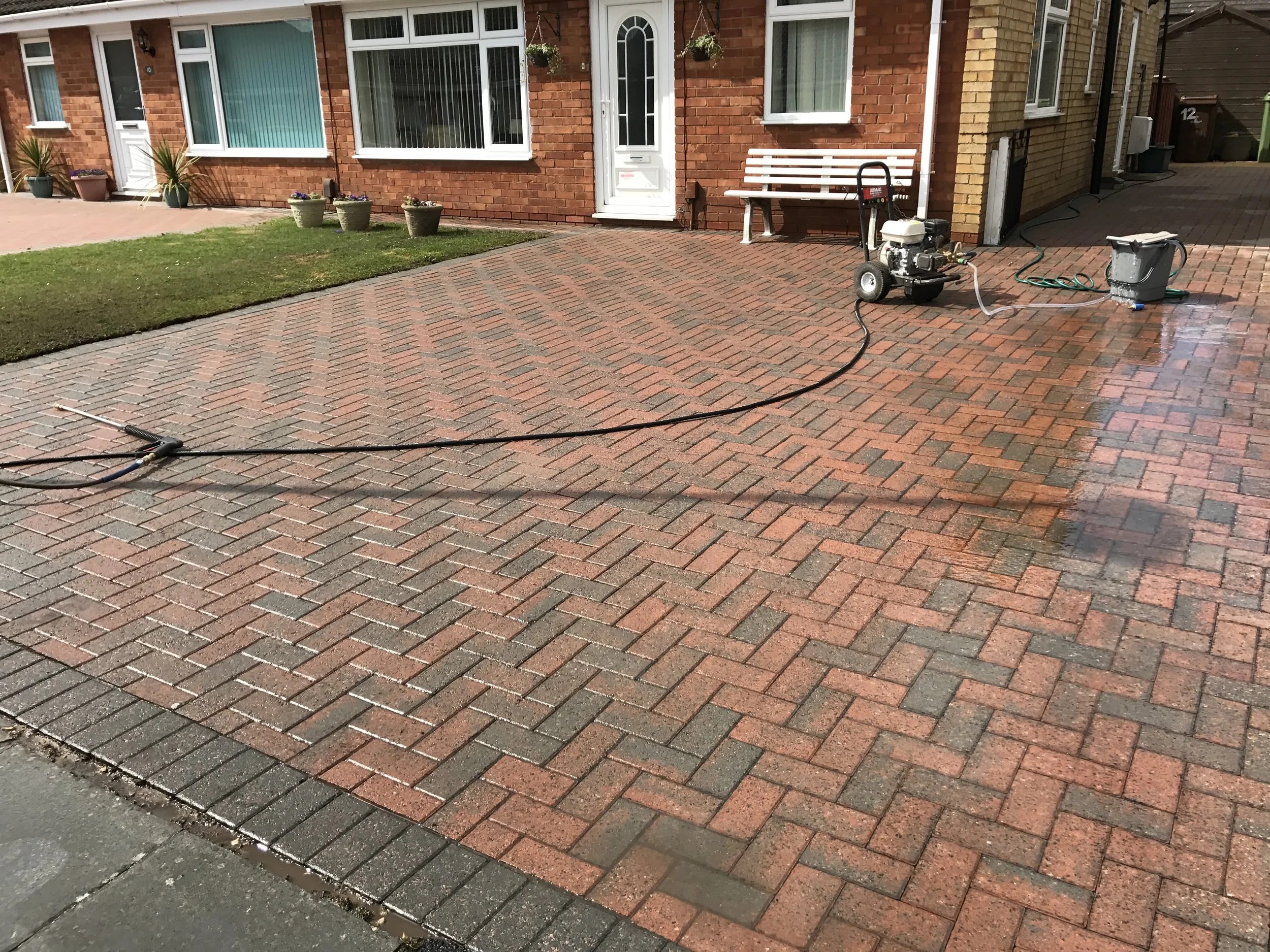 Jet Washing example 4