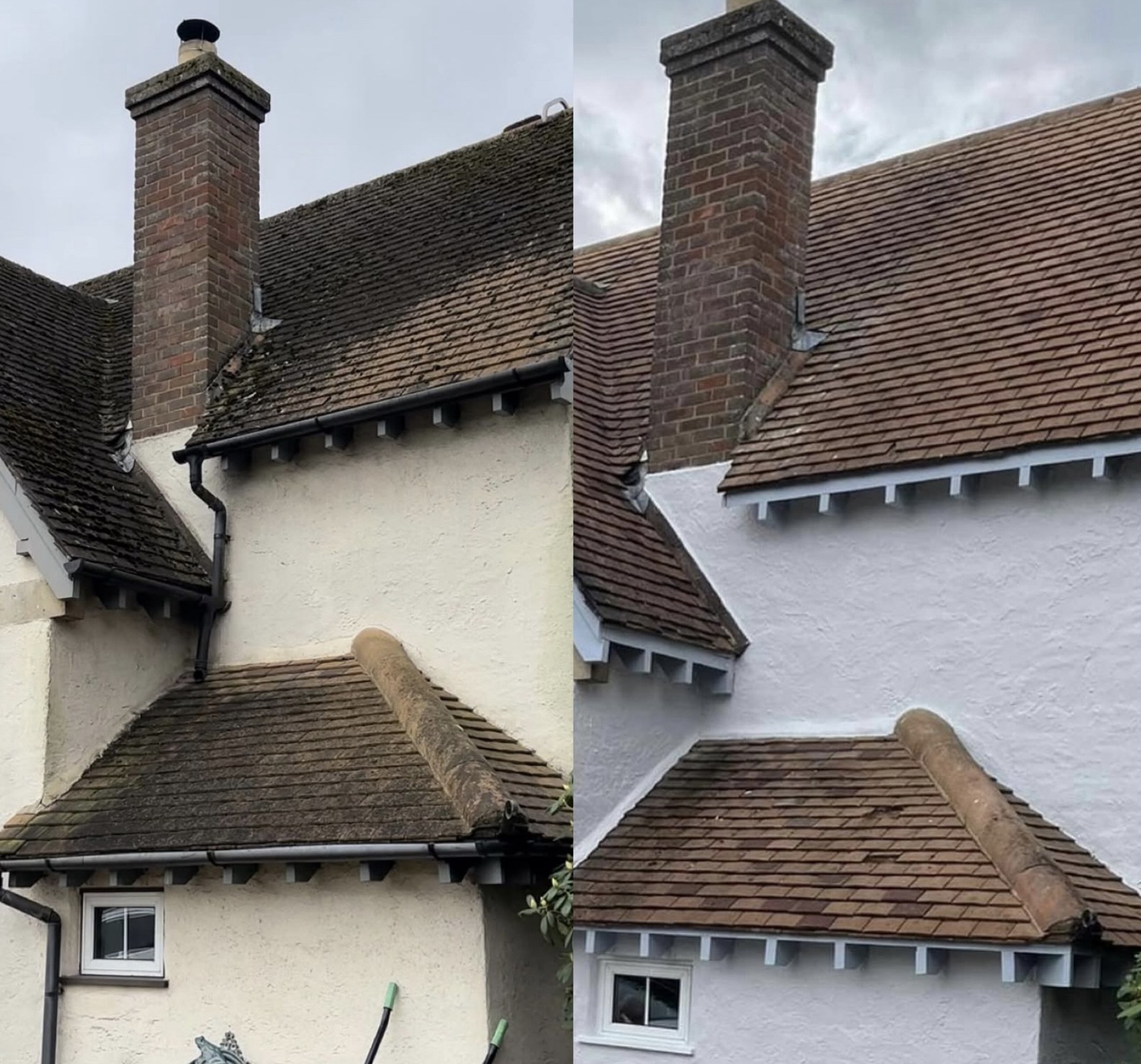Roof Cleaning example 3